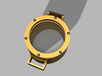 Right Eye Steampunk Monocle | 3D