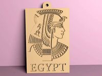 cleopatra medallion | 3D