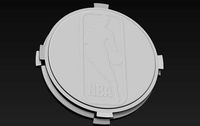 Decorative NBA Base Stand for figurines | 3D