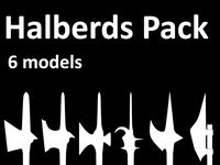 Halberds Pack | 3D