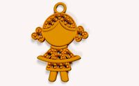 Pendant the Girl | 3D