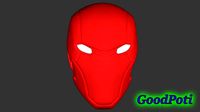 Red Hood Helmet | 3D