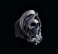 Grim Reaper Skull ring | 3D