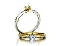 Engagement ring Paradise 170 3dmodel | 3D