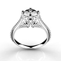 JEWELRY ENGAGEMENT BEAD RING FOR DOWNLOAD AND PRINT- IC7-B 3D | 3D