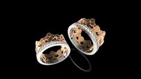 Crown Wedding Ring | 3D