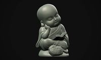 Reading Buddha | 3D