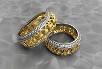 Married Rings | 3D