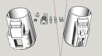 Sabine Wren Gauntlets from Star Wars Season 3 Rebels Mandalorian | 3D