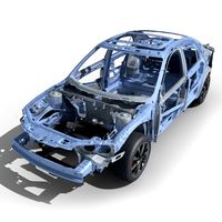 Car Frame 03 3D Model