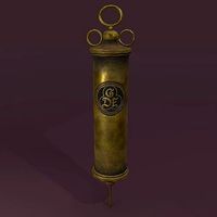 Vintage Medieval Medical Syringe