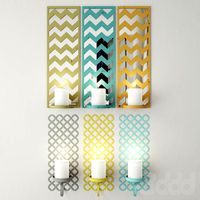 Wall Candleholder Set