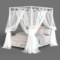 CALLUM PLATFORM CANOPY WITH HEADBOARD