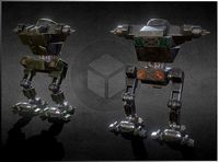 Brut lowpoly mech