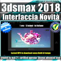 3ds max 2018 Interfaccia Novita Tutorial MP4