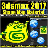 3ds max 2017 Shape Map vol 59 MP4