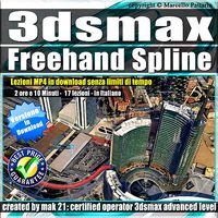 3ds max Freehand Spline Tutorial MP4