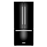 KitchenAid 19 and 7 ft French Door Refrigerator in Black