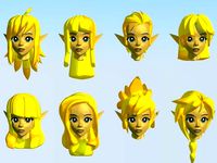 Acheron Hair Styles 01
