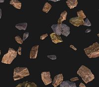 Red Stone Tillable PBR Texture