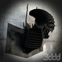Sova Design/Alien Torso wall decor