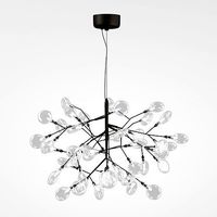 LED chandelier Crystal lux EVITA SP63 BLACK