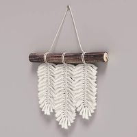 Small Macrame Wall Hanging Feathers
