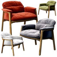 Nomad easy chair by tribu