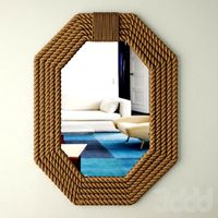 Rope Wall Mirror