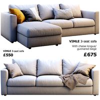 Vimle 2 options Ikea