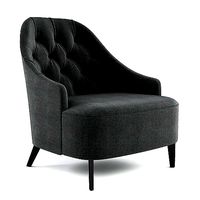 Emilia armchair by Berto Salotti