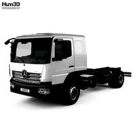 Mercedes-Benz Atego L-Cab Chassis Truck 2013