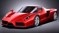 HQ LowPoly Ferrari Enzo F60 2002