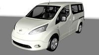 Detailed model Nissan e-nv200