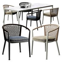 B and B Italia Erica 19 chairs set
