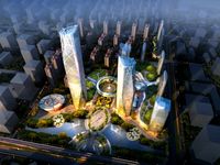 Skyscraper Office Building 014 3D Model