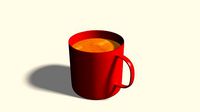 Red Coffee Cup