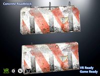 Concrete Roadblock