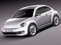 Volkswagen iBeetle 2015 3D Model
