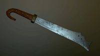 Medieval falchion
