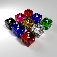 Glass Dice