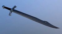 Medieval falchion