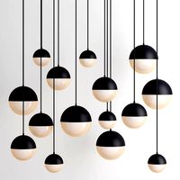 Pendant lighting CEDAR AND MOSS GLOBE black