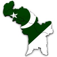 3d Political Map of Pakistan