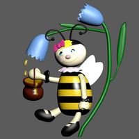 Cartoon Bee