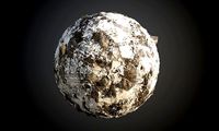 Snow Rock Glacier Wet Dirt Tire Track Seamless PBR Textur