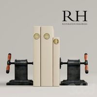 Vise Bookends