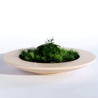 Rosetta bowl bench planter