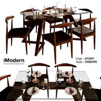 Table and chairs Story and Osborn IModern