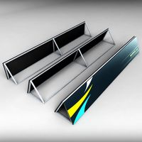 Stadium Advertising Board 3D Model